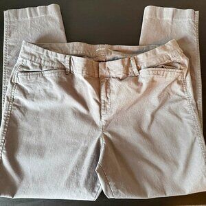 Old Navy Pixie Ankle Pants – Light Gray – Size 14